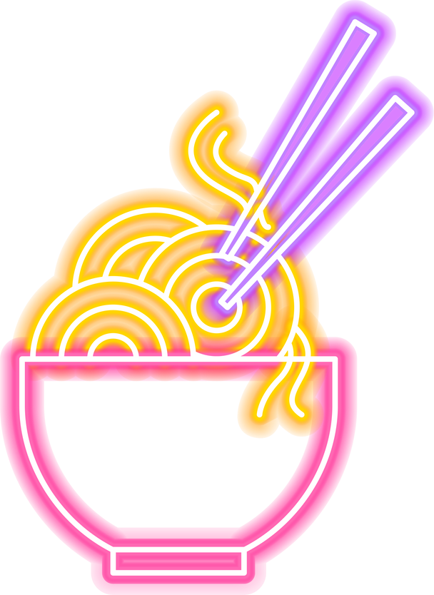 Japanese Food Neon Sign